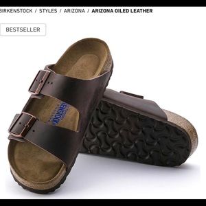 Birkenstock Arizona Oiled Leather Soft Footbed